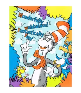 The Wubbulous World of Dr. Seuss Vintage 1997 Invitations w/ Envelopes (8ct)