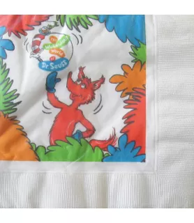 The Wubbulous World of Dr. Seuss Vintage 1997 Lunch Napkins (16ct)