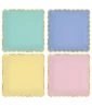 Spring Pastels Small Scalloped Paper Plates (8ct) Spring Pastels Small Scalloped Paper Plates (8ct)