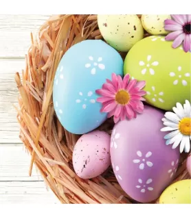 Floral 'Easter Morning' Small Napkins (16ct)