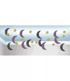 Ramadan 'Eid Mubarak' String Decorations (6ct)