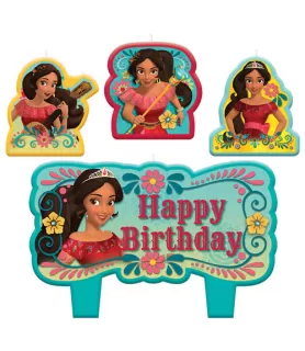 Elena of Avalor Mini Candle Set (4pc)