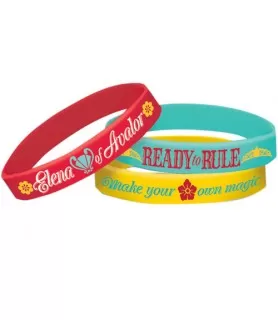 Elena of Avalor Rubber Bracelets / Favors (6ct)