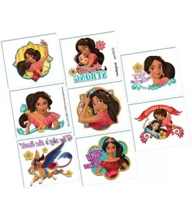 Elena of Avalor Temporary Tattoos (1 sheet)