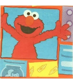 Sesame Street 'Elmo Loves You' Small Napkins (16ct)