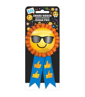 Emoji 'LOL' Guest of Honor Ribbon (1ct)