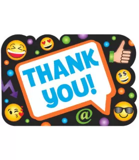 Emoji 'LOL' Thank You Note Set w/ Envelopes (8ct)