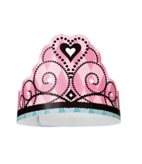 Fairytale Princess Paper Tiaras (6ct)