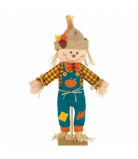 Fall Autumn Boy Scarecrow Decoration (1ct)