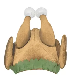 Thanksgiving Cooked Turkey Plush Hat (1ct)