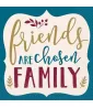 Fall Autumn 'Friends Are Chosen Family' Small Napkins (16ct) Fall Autumn 'Friends Are Chosen Family' Small Napkins (16ct)
