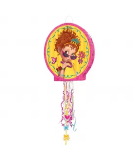 Fancy Nancy Pull String Drum Pinata (1ct)