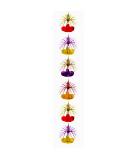 Fiesta Foil Sombrero Cascading Column Hanging Decoration (1ct)