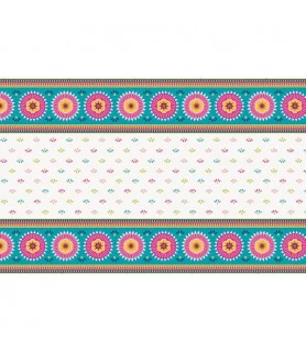 Fiesta 'Boho Fiesta' Plastic Tablecover (1ct)