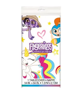 Fingerlings Plastic Table Cover (1ct)