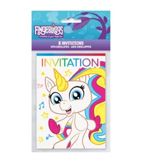 Fingerlings Invitations w/ Envelopes (8ct)
