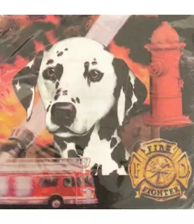 Rescue Vehicles 'Heroes in Action' Lunch Napkins (16ct)