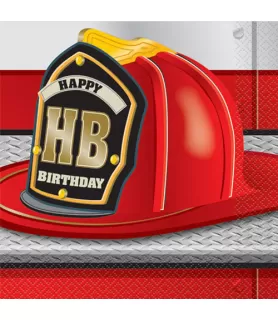 Fire Truck Party Lunch Napkins (16ct)