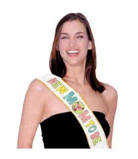 Fisher Price Baby Shower Animals of the Rain Forest Sash (1ct)