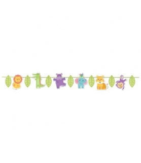 Fisher Price Baby Shower 'Hello Baby' Glitter Banner (1ct)