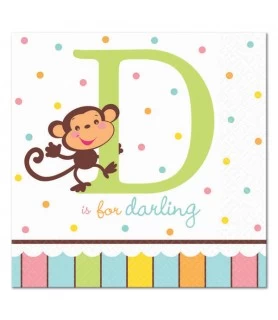 Fisher Price Baby Shower 'ABC' Small Napkins (36ct)