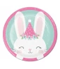 1st Birthday 'Floral Bunny' Small Paper Plates (8ct) 1st Birthday 'Floral Bunny' Small Paper Plates (8ct)