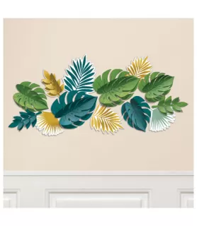 Summer 'Key West' Deluxe Leaf Decorations (13pc)