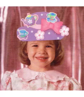 Happy Birthday Garden Party Hats (4ct)