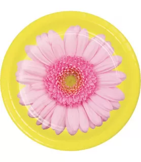 Floral 'Petal Pop' Small Paper Plates (8ct)