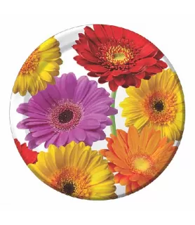 Floral 'Flower Fantasy' Large Paper Plates (8ct)