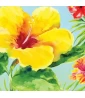 Floral 'Heavenly Hibiscus' Lunch Napkins (18ct) Floral 'Heavenly Hibiscus' Lunch Napkins (18ct)