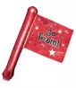 Red 'Go Team' Inflatable Foil Flag (1ct) Red 'Go Team' Inflatable Foil Flag (1ct)