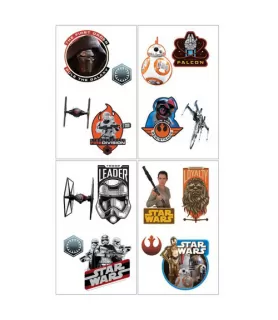 Star Wars 'The Force Awakens' Temporary Tattoos (1 sheet)