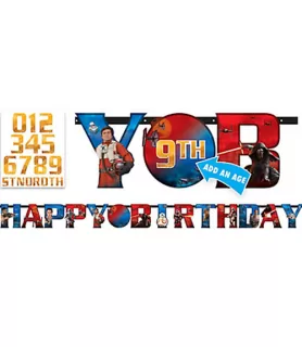 Star Wars 'The Force Awakens' Jumbo Letter Banner Kit (1ct)