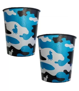Fortnite Camo Print Reusable Keepsake Cups (2ct)