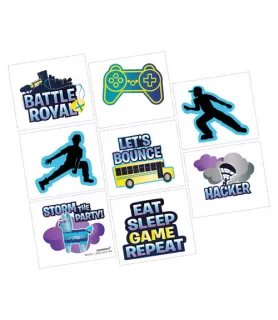 Battle Royal Temporary Tattoos (1 sheet)