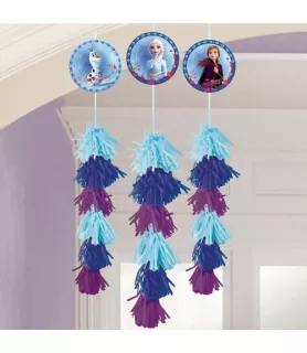 Frozen 2 Deluxe Hanging Decorations (3ct)