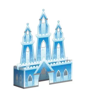 Happy Birthday Snow Princess 3D Castle Centerpiece (1ct)