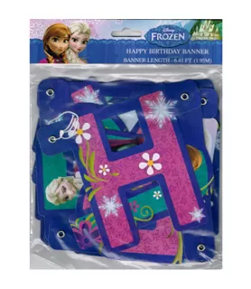 Frozen Happy Birthday Banner (1ct)