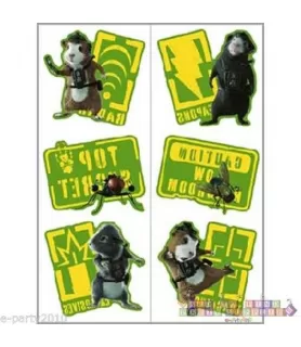 G-Force Temporary Tattoos (4 strips)