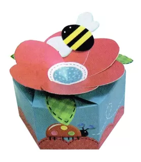Garden Girl Favor Boxes (6ct)