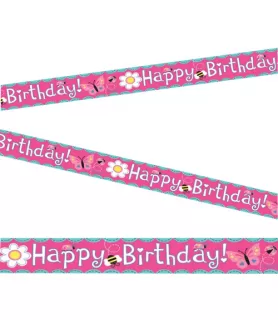 Garden Girl Crepe Paper Streamers (1ct)