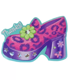 Glamour Girl Thank You Notes w/ Envelopes (8ct)