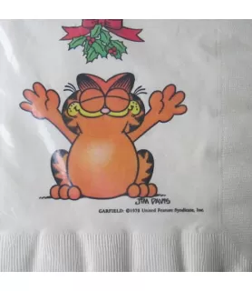 Garfield Vintage Christmas Lunch Napkins (16ct)