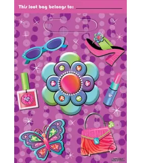 Glitzy Girl Favor Bags (8ct)