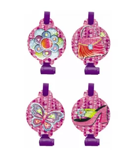 Glitzy Girl Blowouts / Favors (8ct)