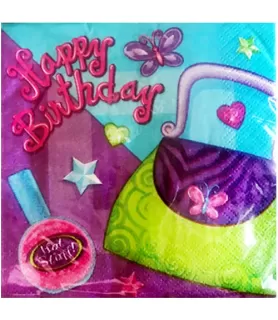 Glamour Girl Small Napkins (16ct)