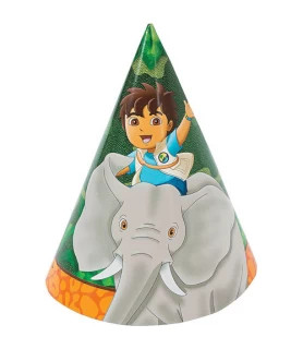 Go Diego Go! 'Biggest Rescue' Cone Hats (8ct)