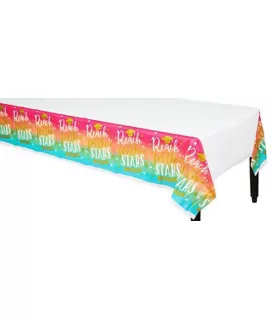 Graduation 'Lovely Grad' Plastic Tablecover (1ct)