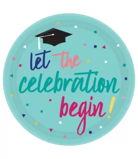 Graduation 'Yay Grad!' Small Paper Plates (18ct)